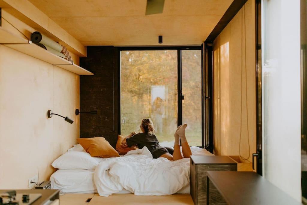 Dame-Marie  Parcel Tiny House I Elevage Du Puits Carreヴィラ エクステリア 写真